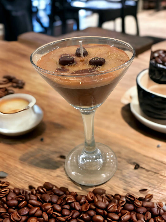 Espresso Martini Drink Candle