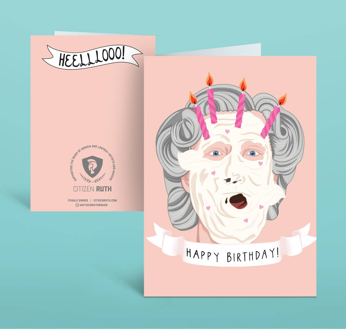 Happy Birthday Mrs Doubtfire card