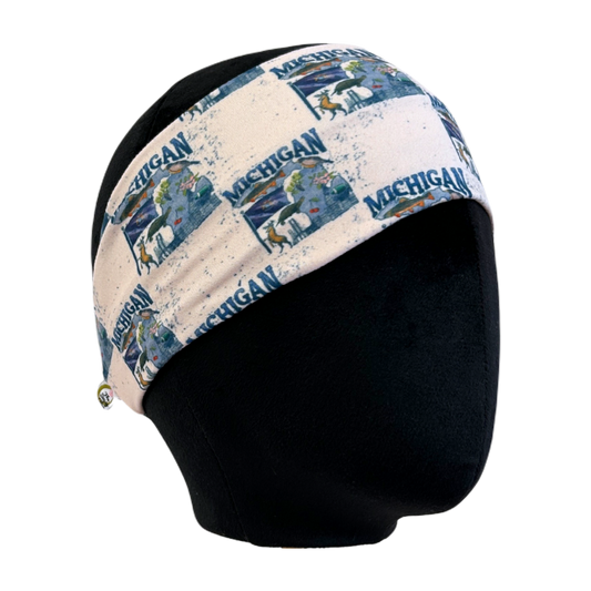 Michigan Things Stretch Headband