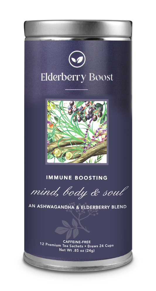 Mind, Body, and Soul Tea : Ashwaganda & Elderberry