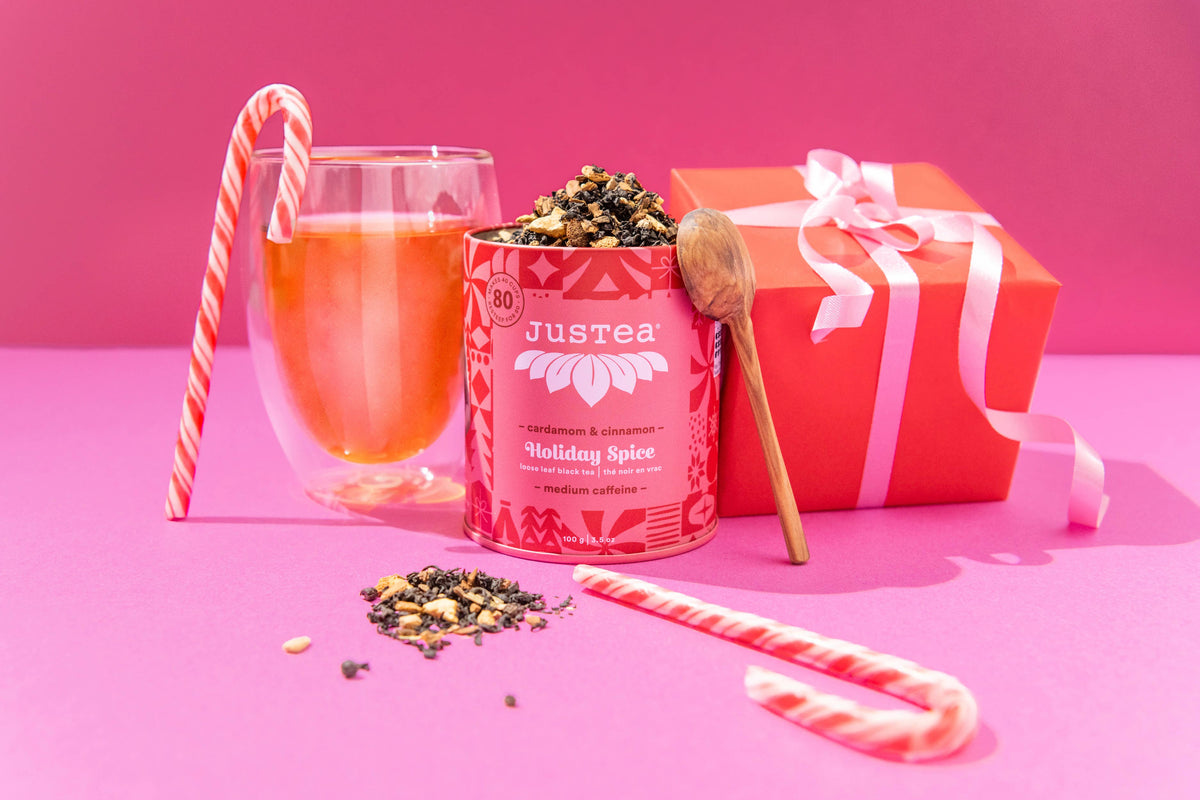 Holiday Spice Tin & Spoon - Organic, Fair-Trade, Black Tea