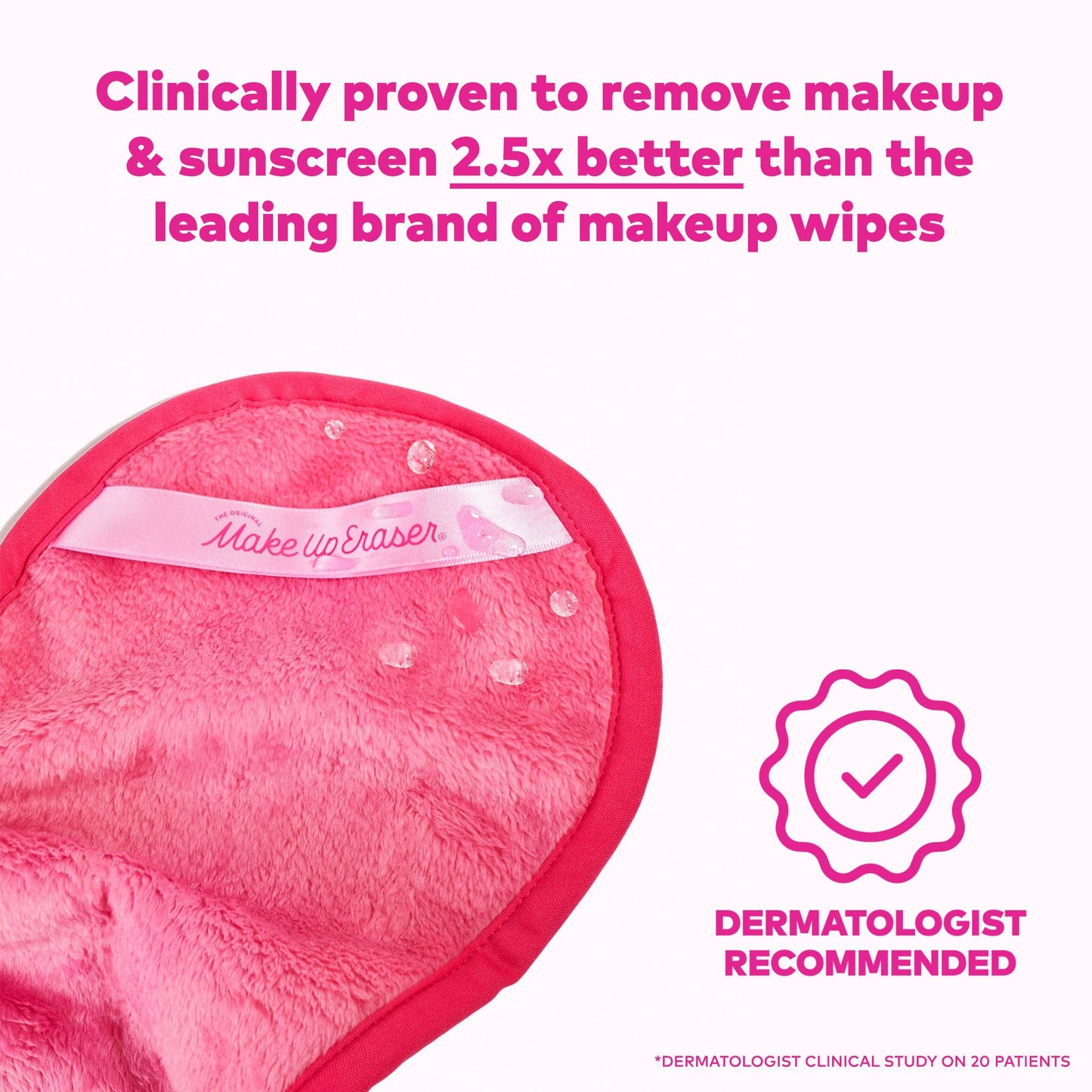 Original Pink MakeUp Eraser PRO | Best Seller