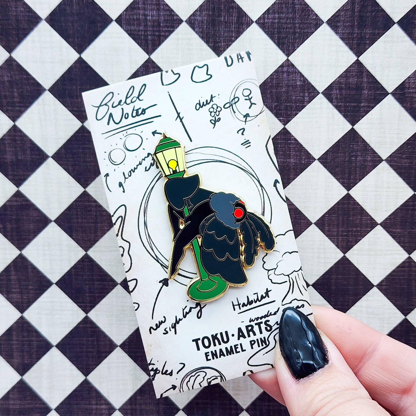 Lamp Dance Enamel Pin