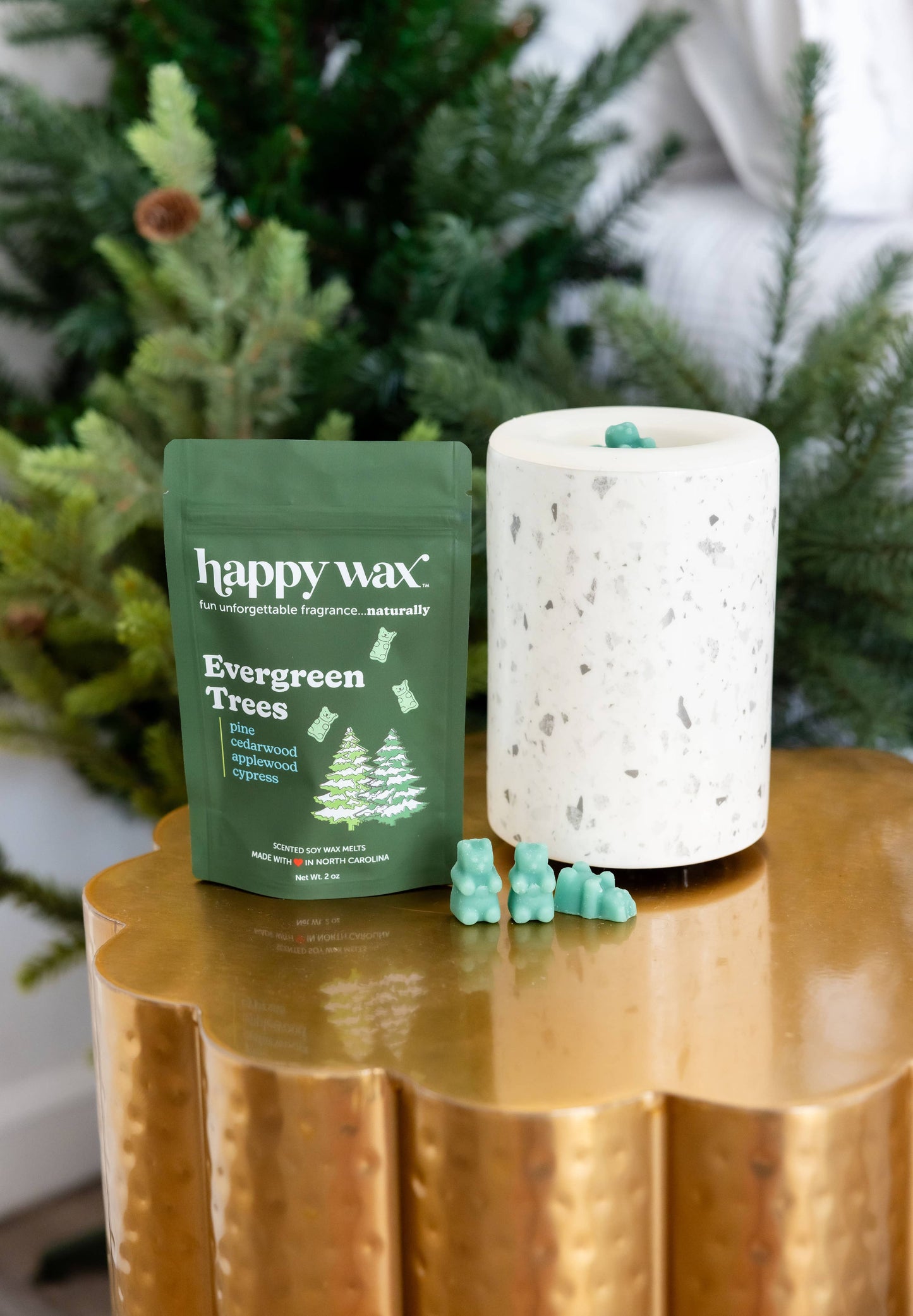 Evergreen Trees Wax Melts - Sample Pouch (2 oz)