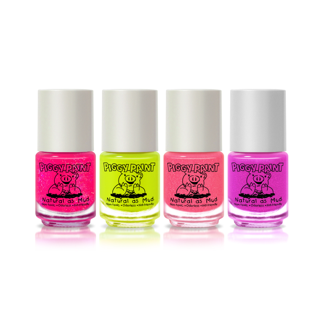 Neon Box Set Non-Toxic Kids Nail Polish