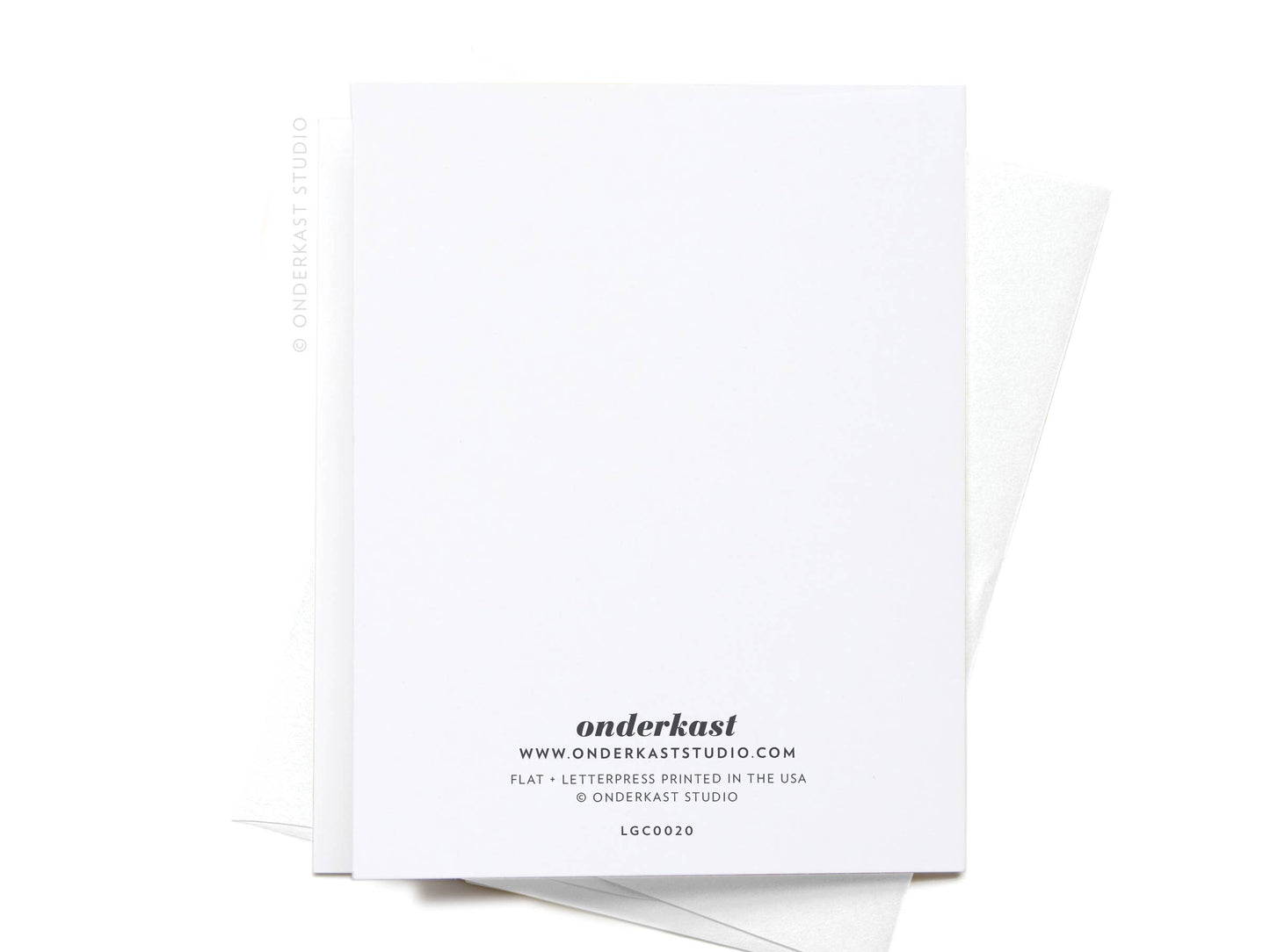 Happy Birth Month Letterpress Greeting Card