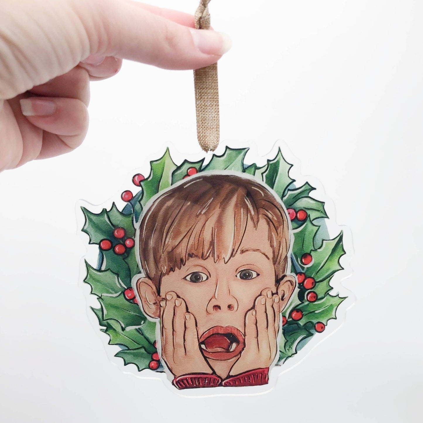 Acrylic Kevin Home Alone Ornament - Christmas Tree Decor