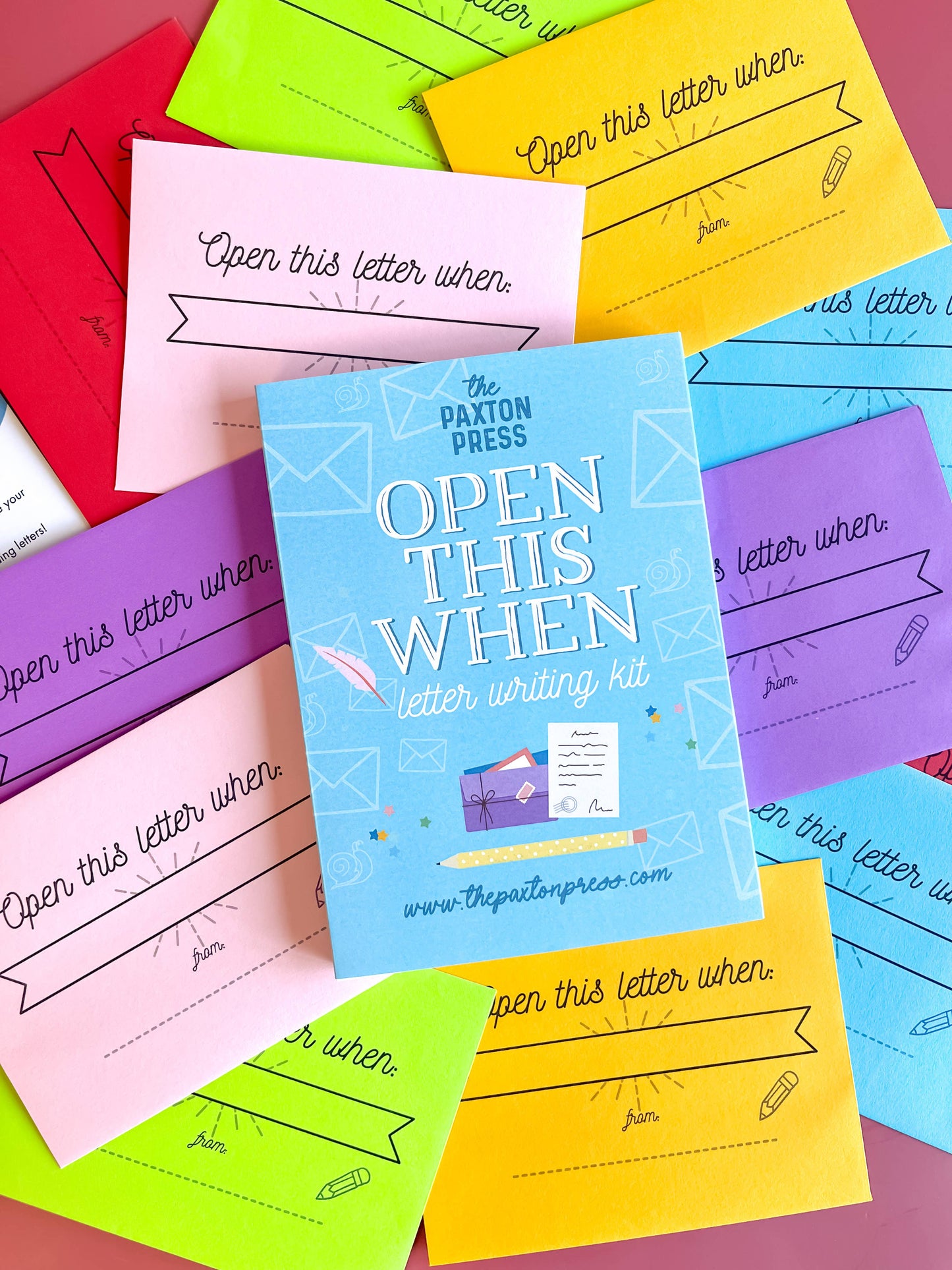 "Open This When" Letter Writing Kit *Now Plastic-Free*