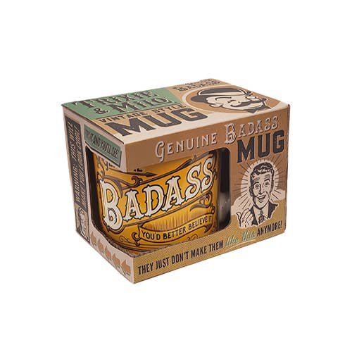 Porcelain Mug - Badass