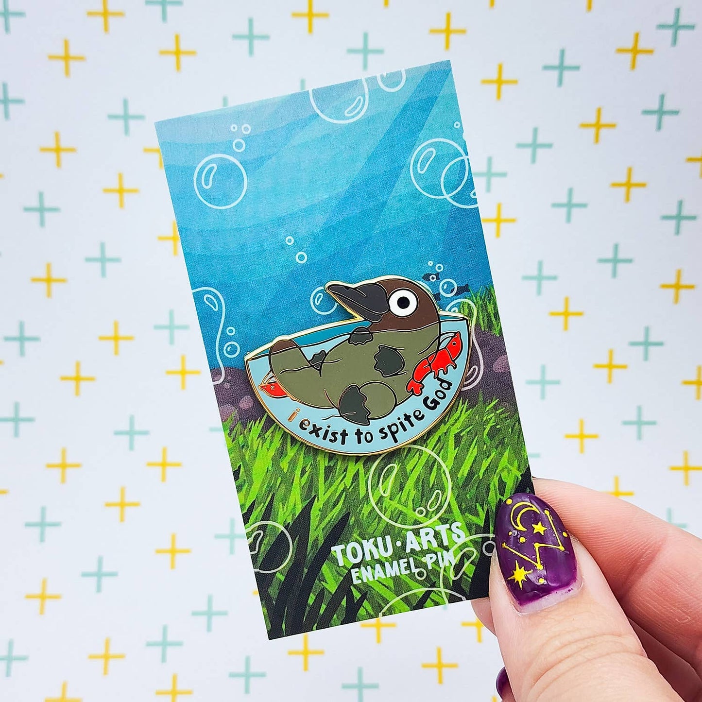 Platypus Enamel Pin