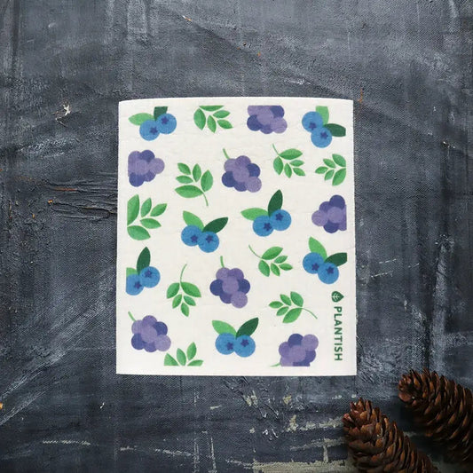 Blueberry Swedish Dish Cloth ￼