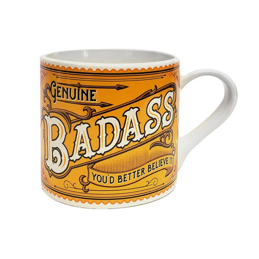 Porcelain Mug - Badass