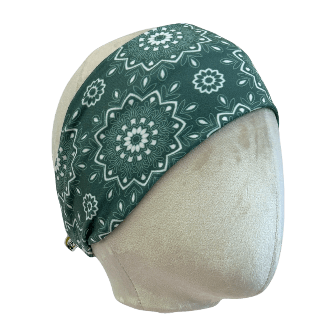 Mandala Jade Stretch Headband