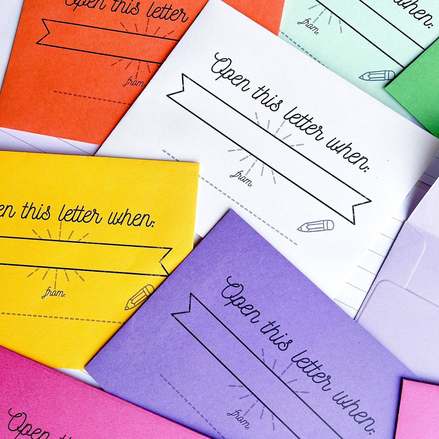 "Open This When" Letter Writing Kit *Now Plastic-Free*