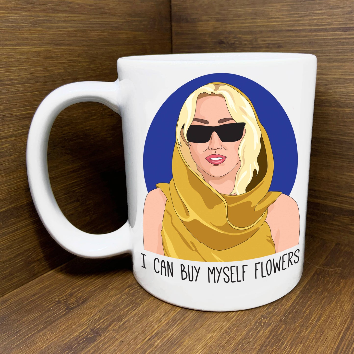 Miley Flowers Mug