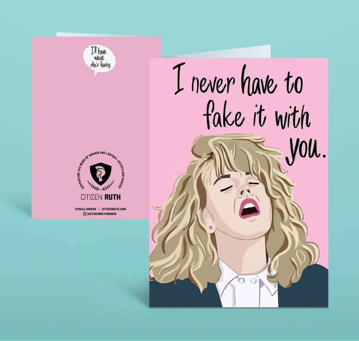 When Harry Met Sally card