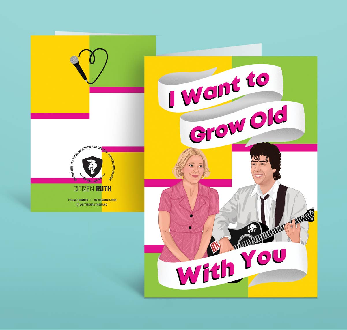 The Wedding Singer I Want to Grow Old With You card