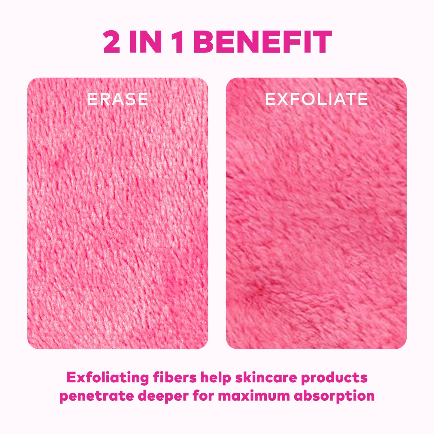 Original Pink MakeUp Eraser PRO | Best Seller