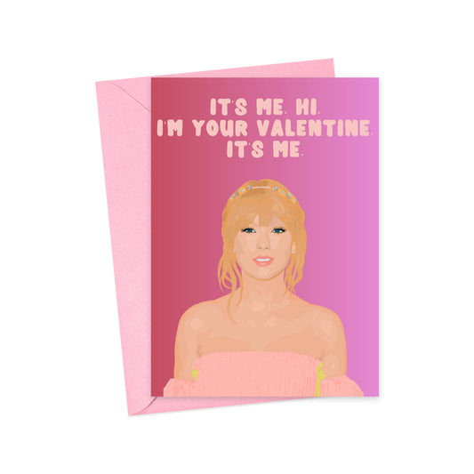 Pop Culture Valentine's Day Card Funny Valentines Gift Women