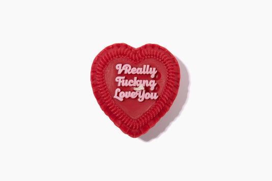 I Really Fucking Love You Heart Candle (Valentine's Day)