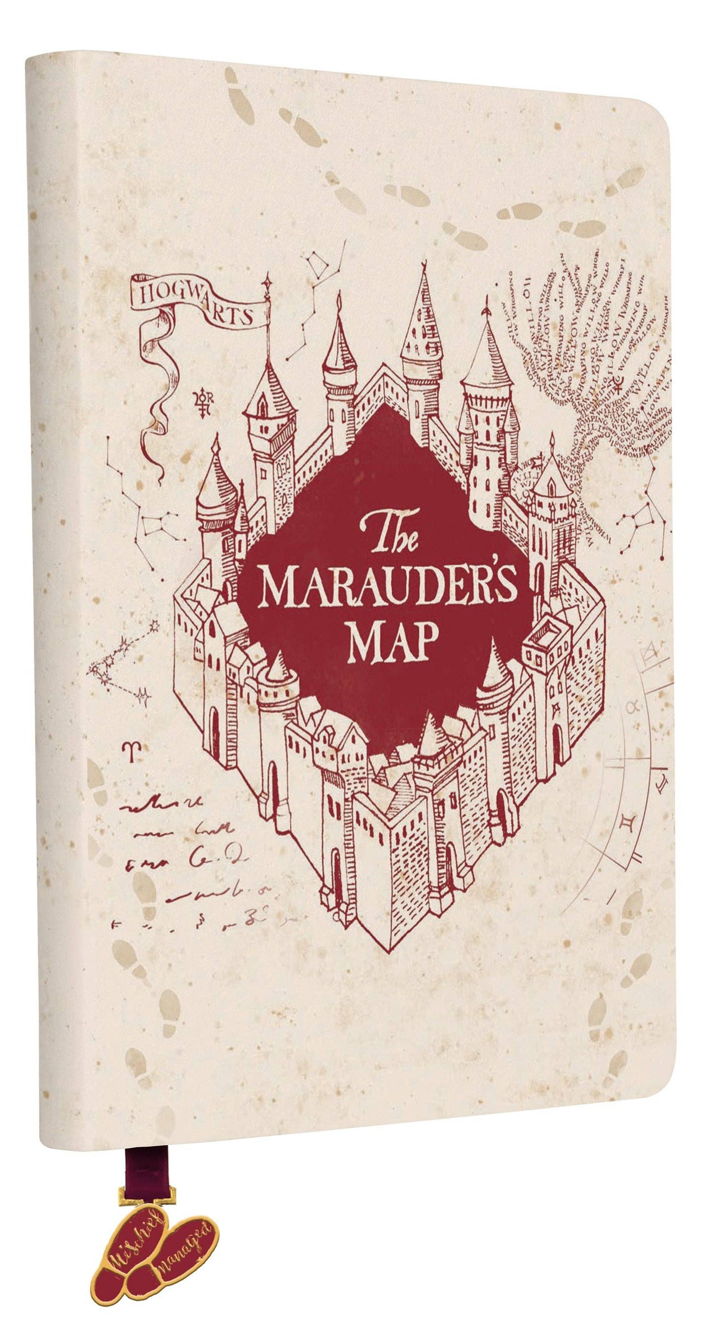 Harry Potter: Marauder's Map Journal with Ribbon Charm