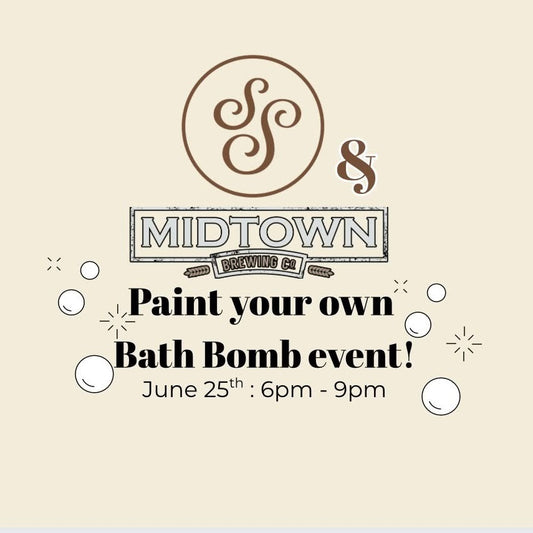 Paint Your Own Bath Bomb Experience