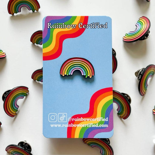 Rainbow LGBTQIA+ PRIDE Enamel Pin