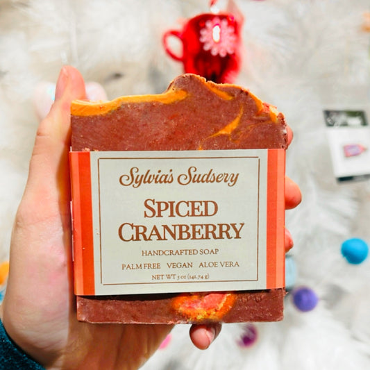 Spiced Cranberry Soap