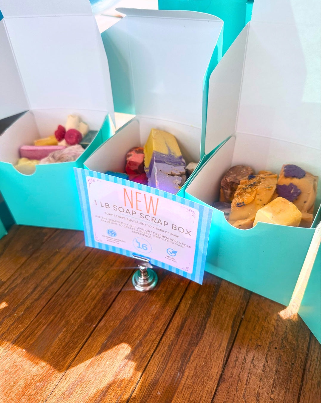 1 LB Soap Scrap Box