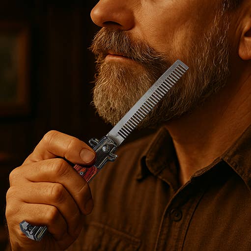 Genuine Switchblade Comb