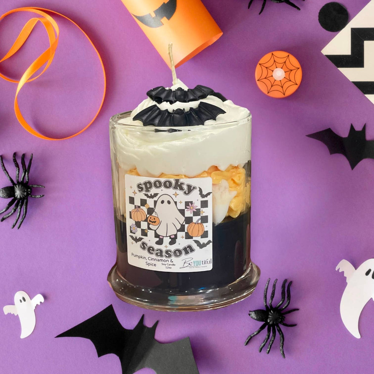 Spooky Season Dessert Candle