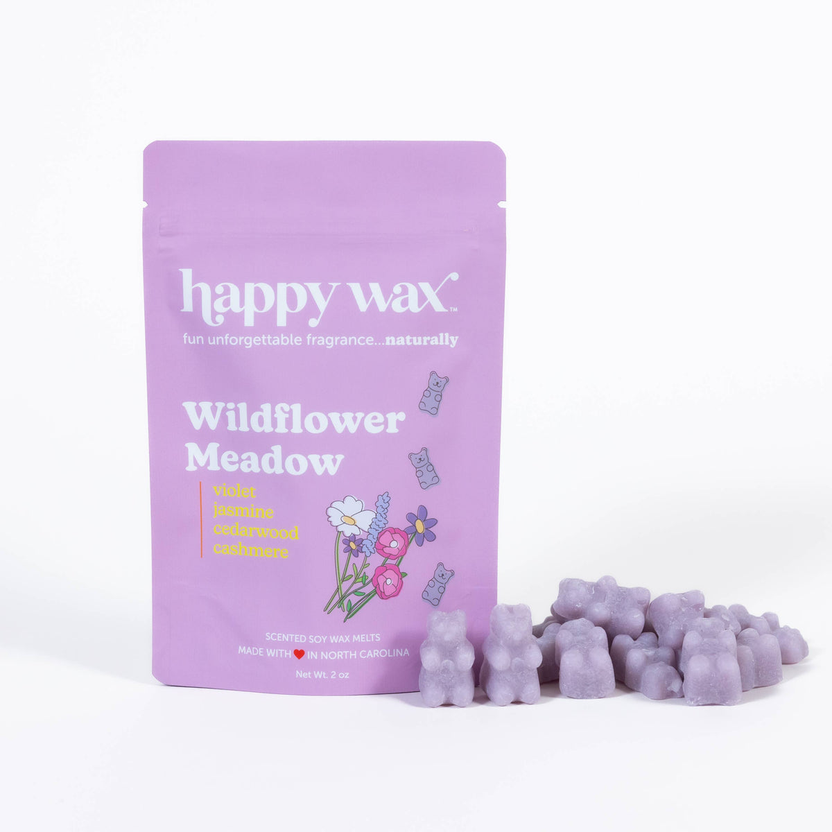 Wildflower Meadow Wax Melts - Sample Pouch (2 oz)
