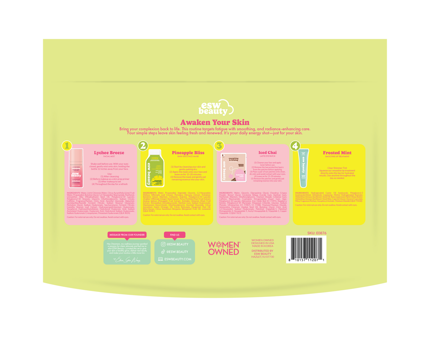 Awaken Your Skin Revitalizing  Multi-Step Skin Kit