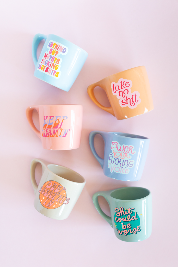 Element Mugs: Let That Shit Go