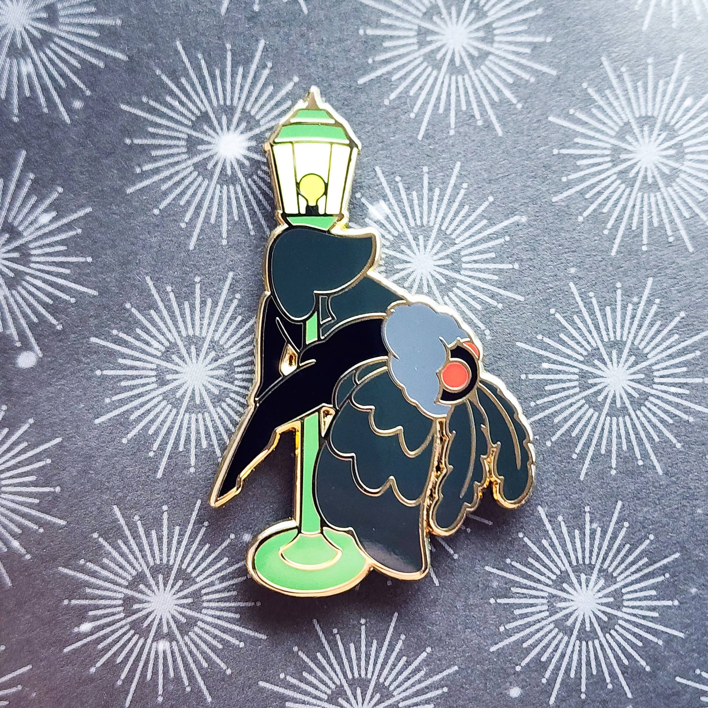 Lamp Dance Enamel Pin