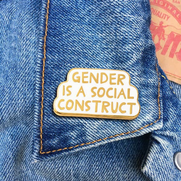 Gender Construct Pin