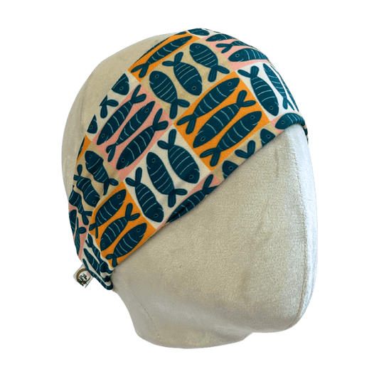 Sardine Grid Stretch Headband