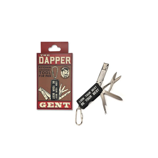 "The Dapper Gent" Men's Keychain Manicure Kit