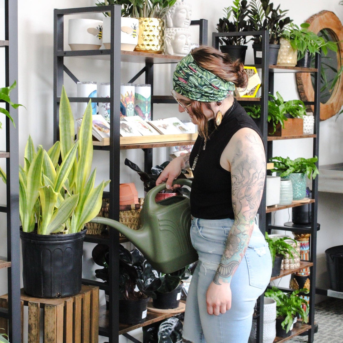 Calathea Wrap Headband