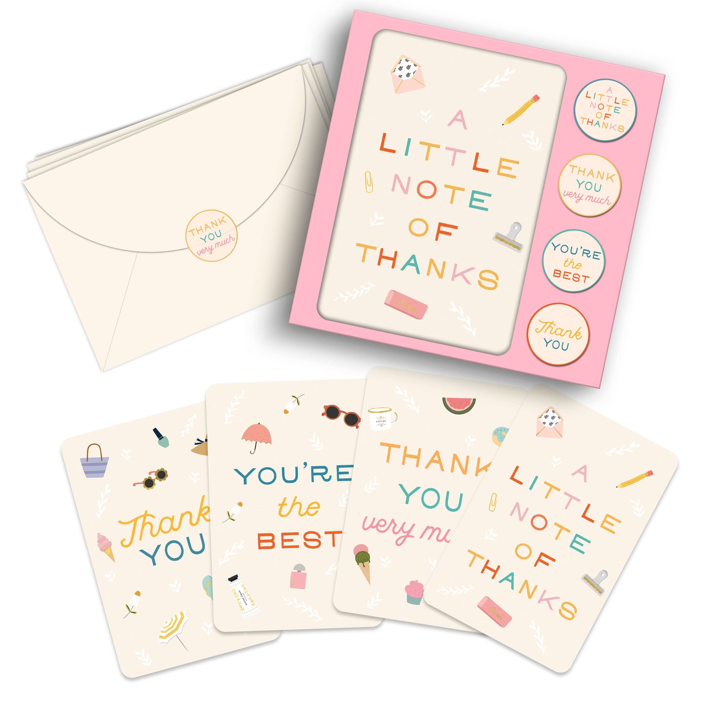 Note Card Sets - Tiny Treasures Thank You