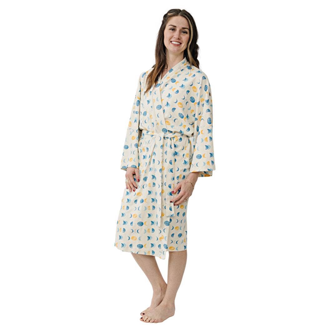 Moon Organic Robe For Women, Maternity, Postpartum