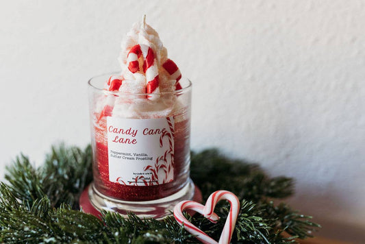 Candy Cane Lane Candle