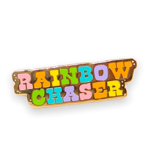 Rainbow Chaser Enamel Pin