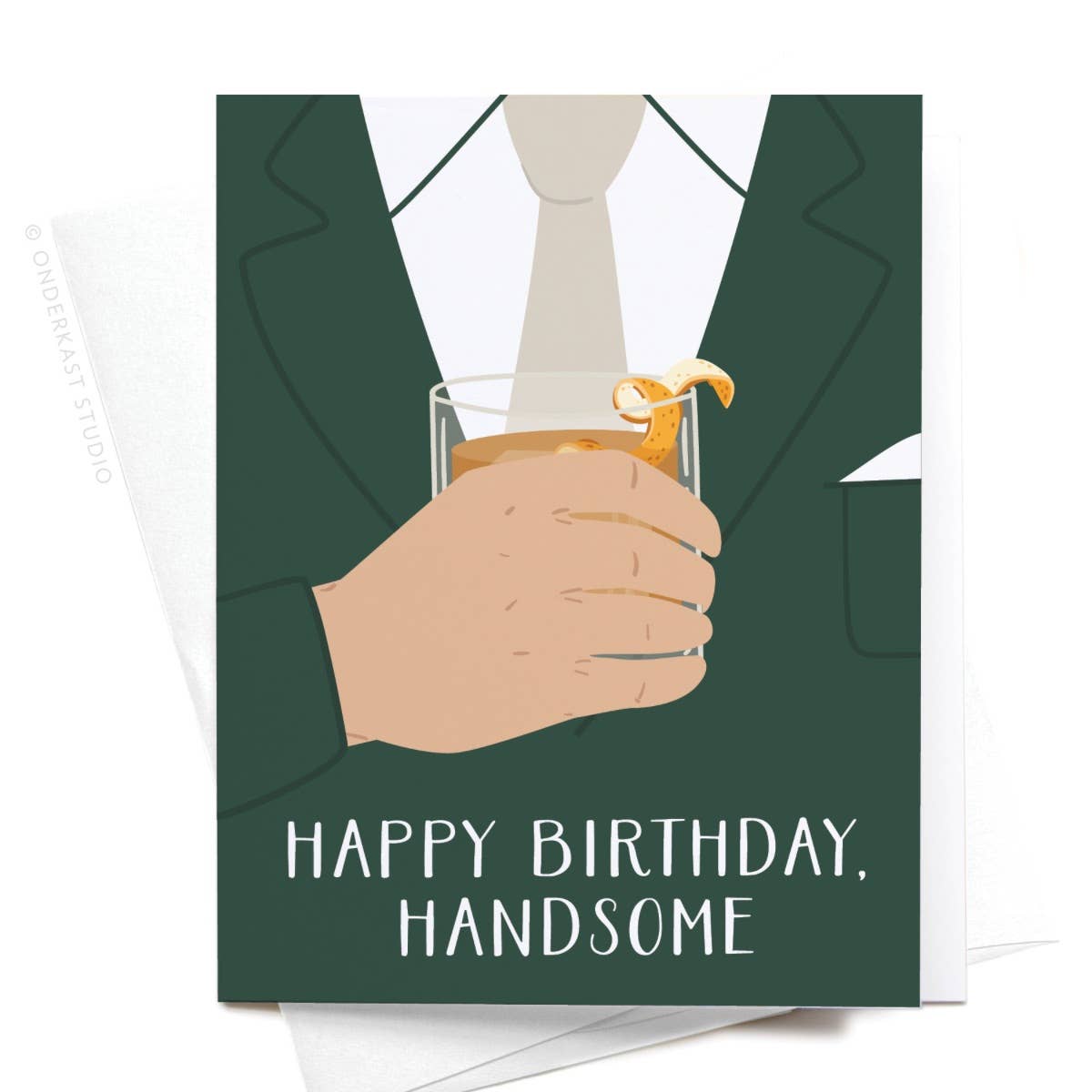 Happy Birthday Handsome Greeting Card