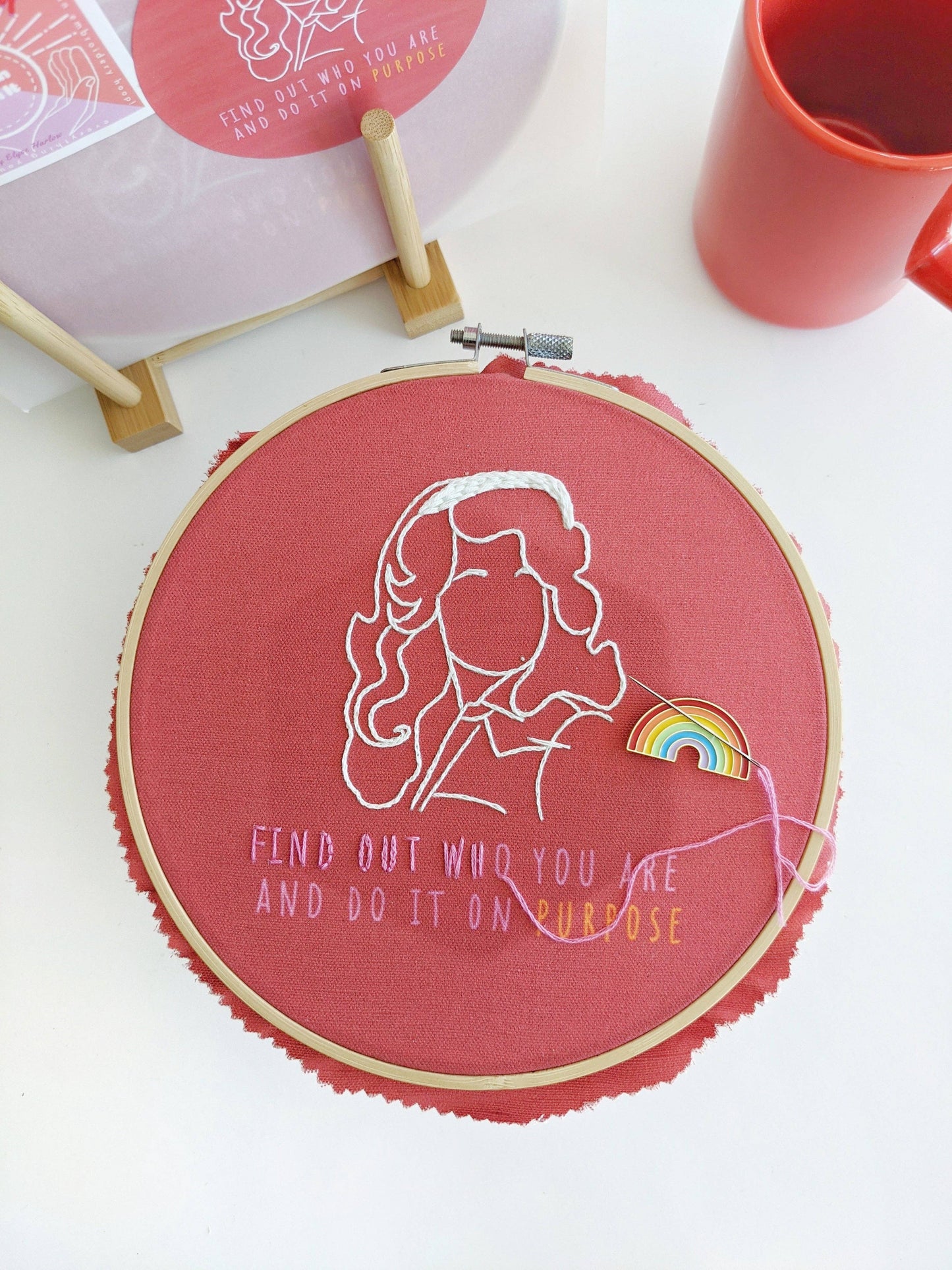 Dolly Parton Embroidery Kit