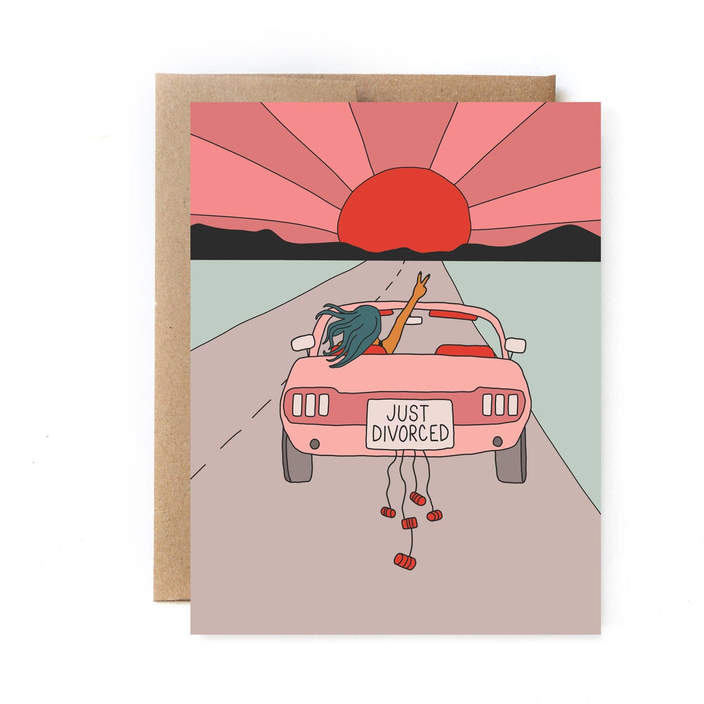 Divorce Card - Just Divorced